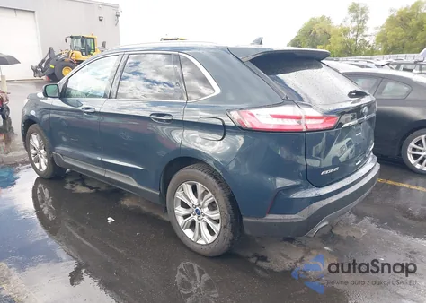 2019 Ford Edge Titanium from USA, damaged, VIN 2FMPK4K98KBB41293